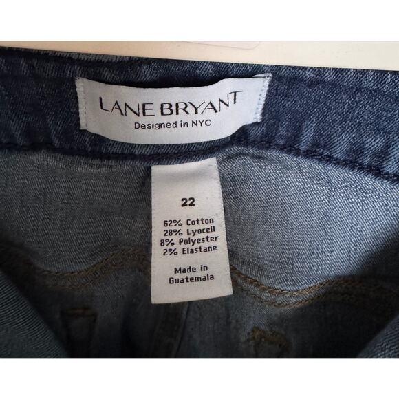 Lane Bryant Women’s Size 22 Capri Jeans – Stretch Denim Excellent preloved cond. - Picture 5 of 5